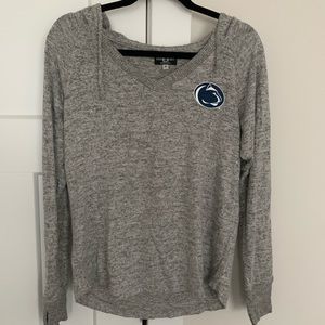 PSU Grey Pajama Hoodie